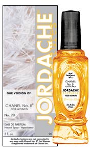Jordache Chanel No. 5 from 99 Cents Only Store